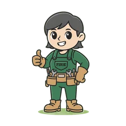 Fixie geeft een duim omhoog