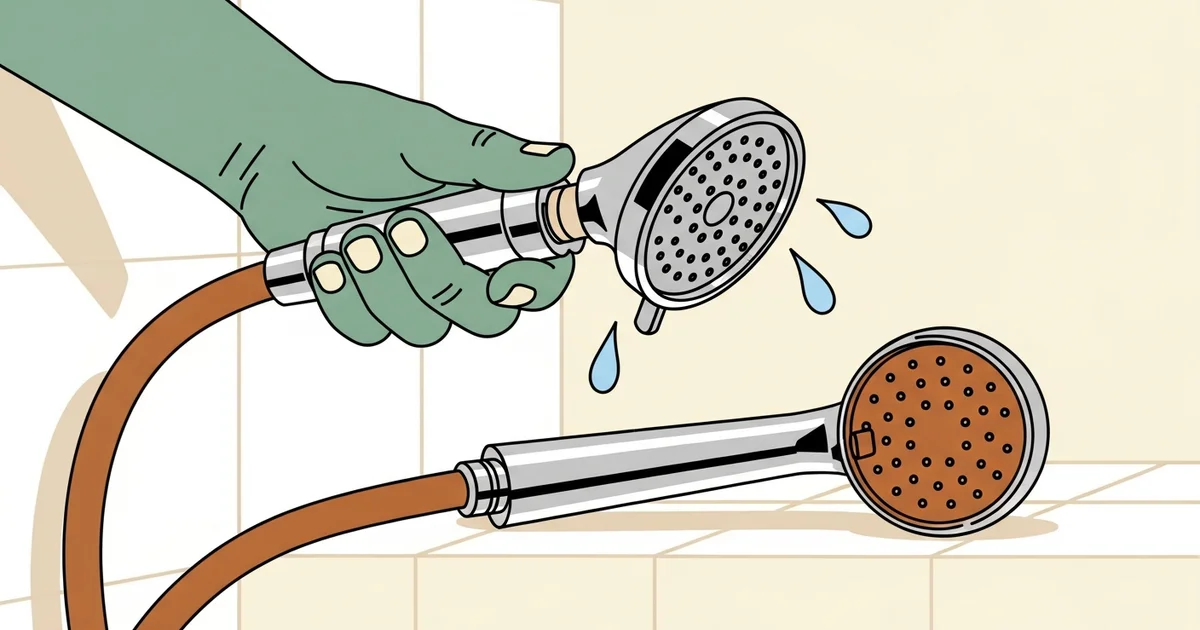 Hoe vervang je een douchekop? In 5 minuten klaar