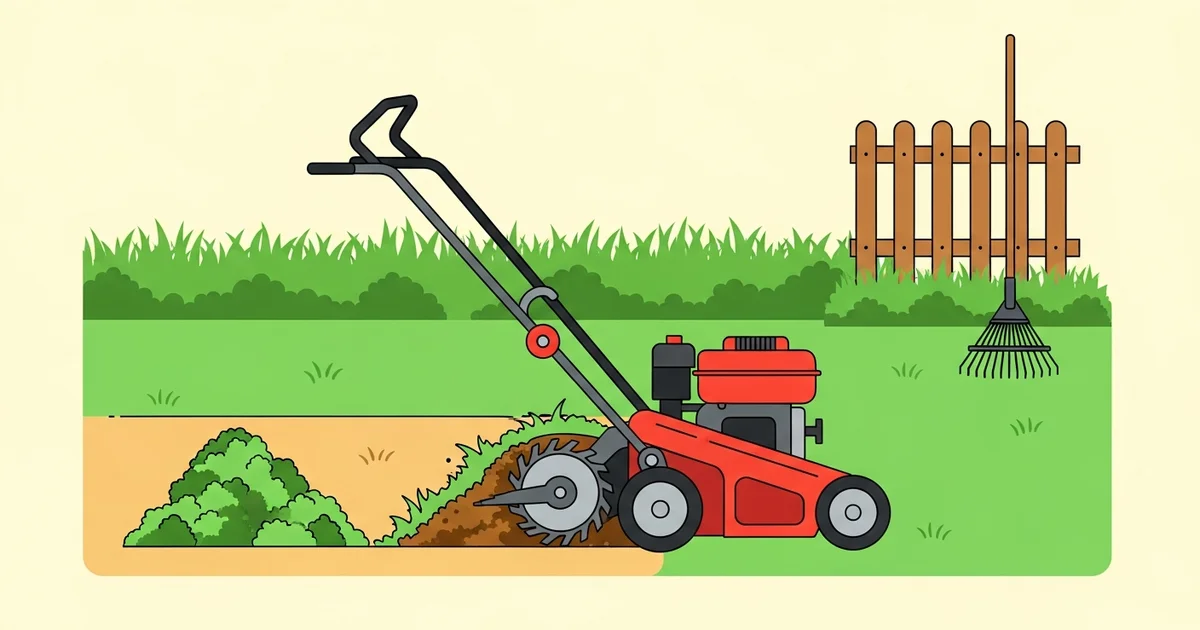 Hoe verticuteer je je gazon? Zo krijg je weer een groene mat