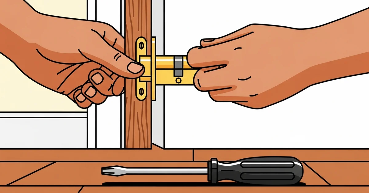 Hoe vervang je een deurslot? Stap voor stap uitgelegd