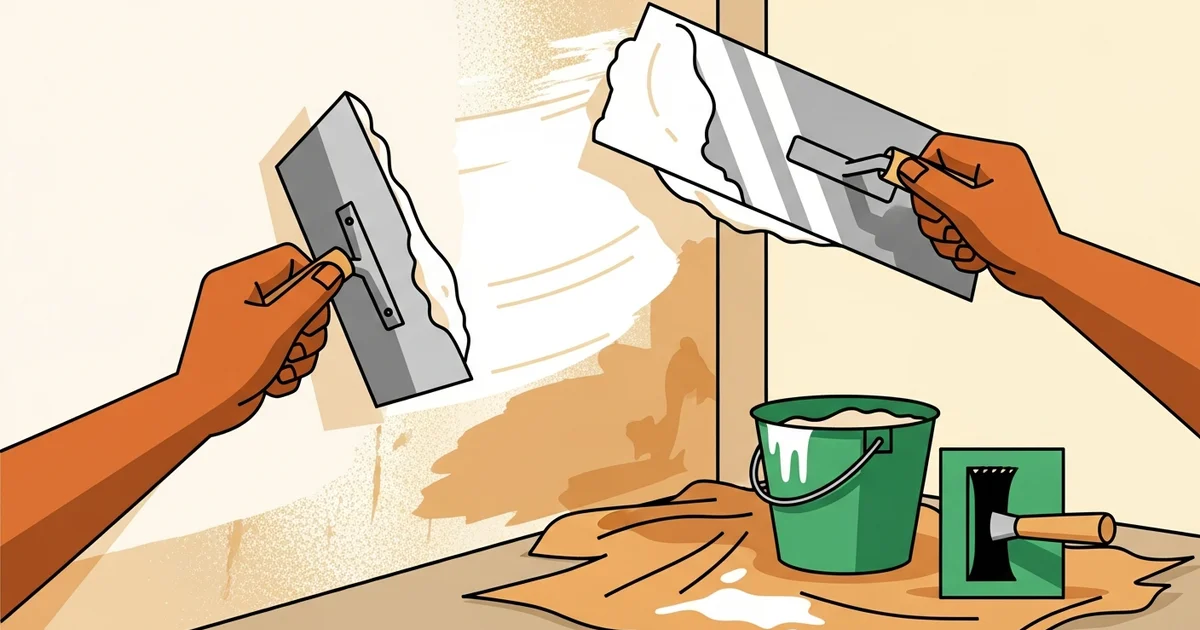 Hoe stuc je een muur? Glad pleisterwerk voor beginners