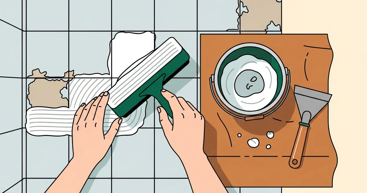 Hoe vervang je voegen van tegels? Keuken en badkamer