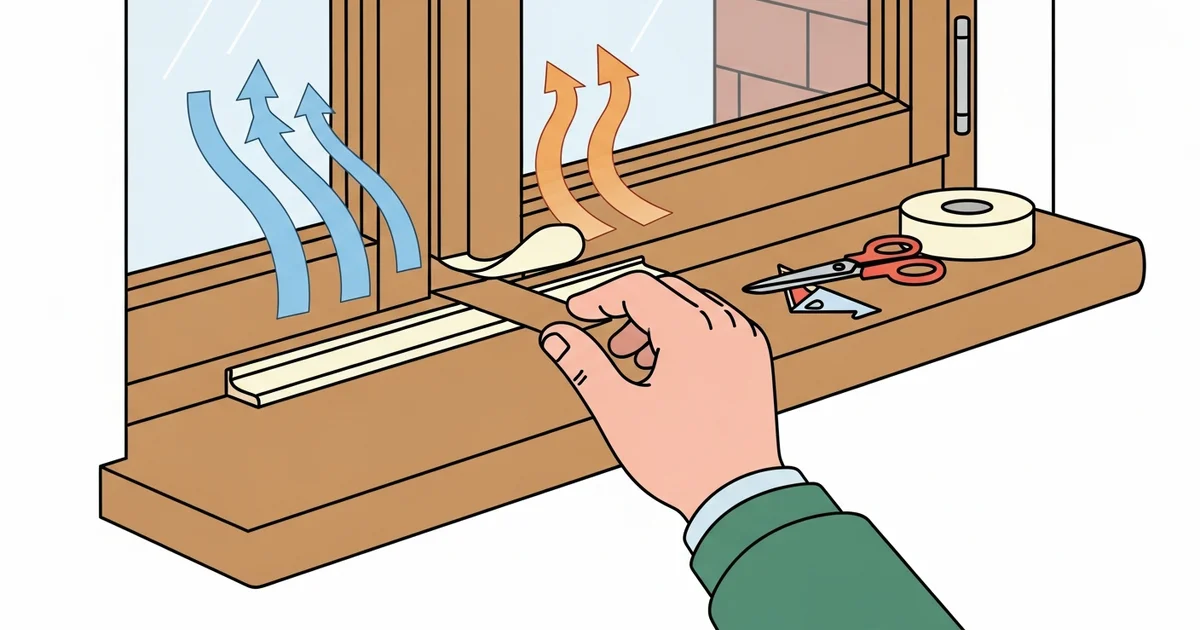 Hoe plaats je tochtstrip? Bespaar op stookkosten bij deuren en ramen