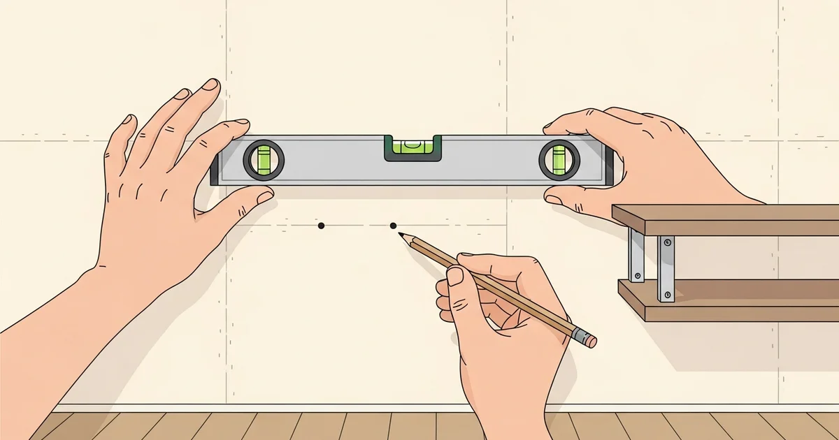 Hoe hang je een wandplank op? Ook op een holle muur