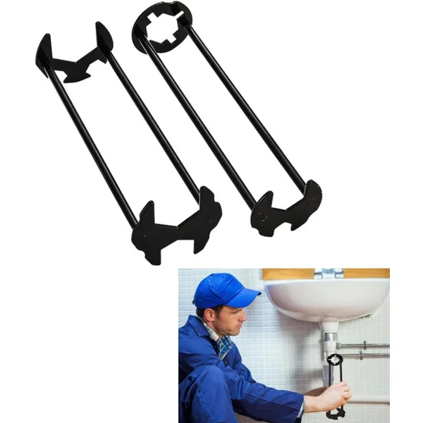 Montagesleutel wastafel universeel