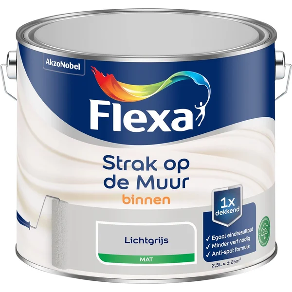 Flexa Strak op de Muur muurverf (5L)